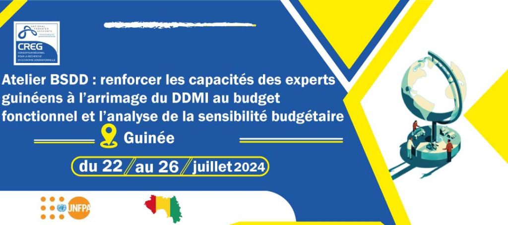 Atelier BSDD Guinée : Renforcer les capacités des experts a l’arrimage du DDMI au budget fonctionnel et l’analyse de la sensibilité budgétaire